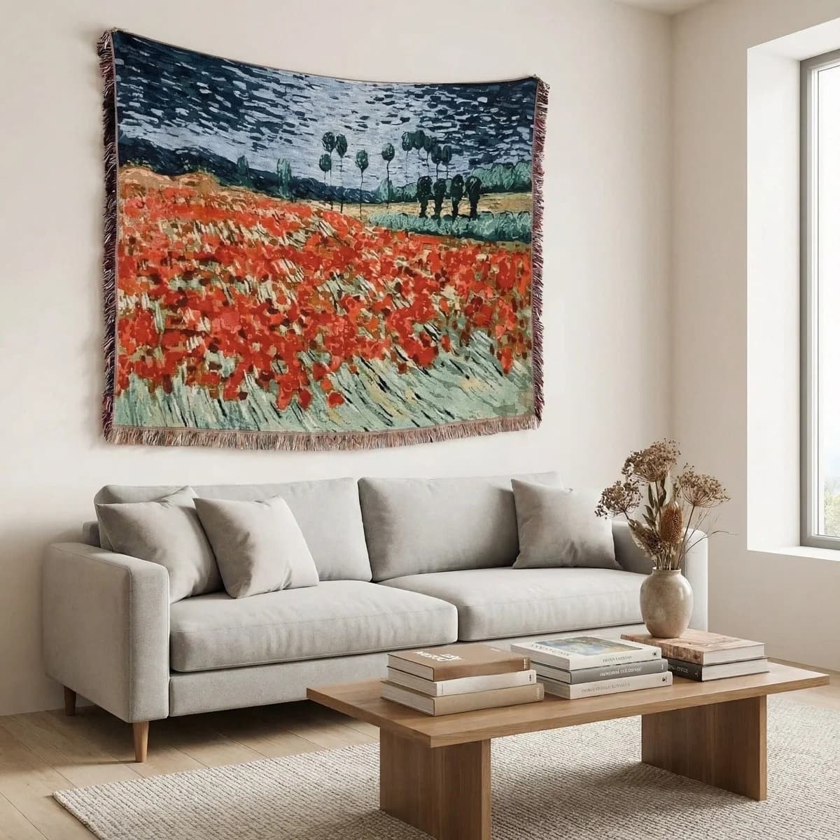 Van Gogh-stijl Tapisserie Woondekend voor Sofa en Muurdecoratie