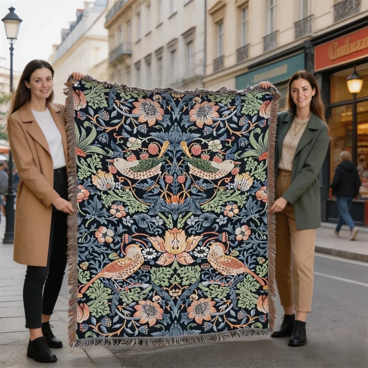 Polyester-katoenen deken voor sofa, 130x160cm tapestry