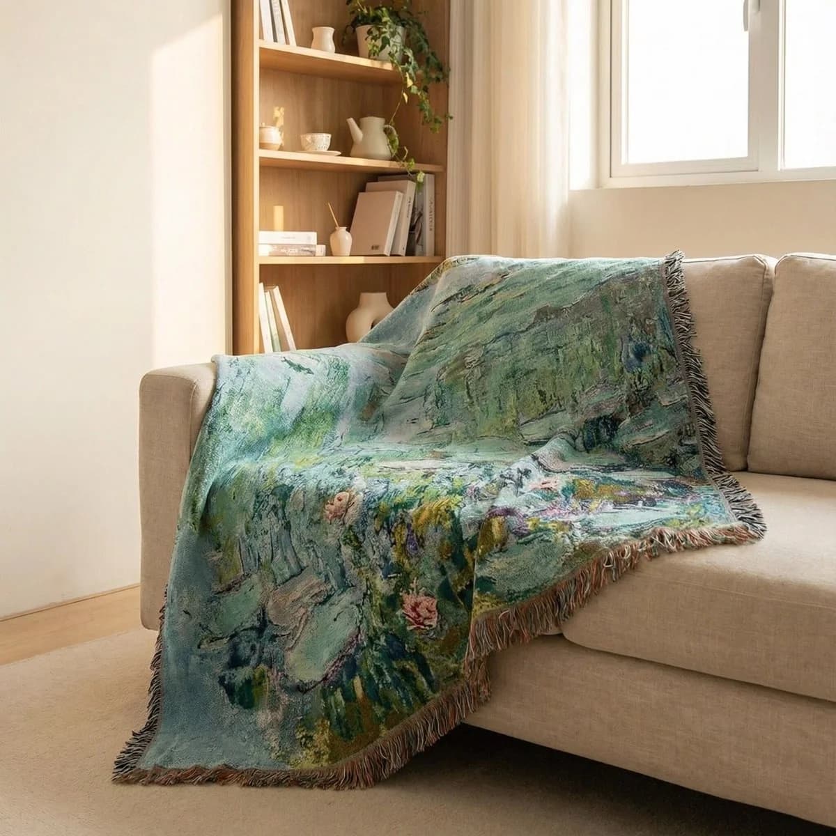 Impressionistische Kunst Tapijt Sprei voor Sofa Wanddecoratie