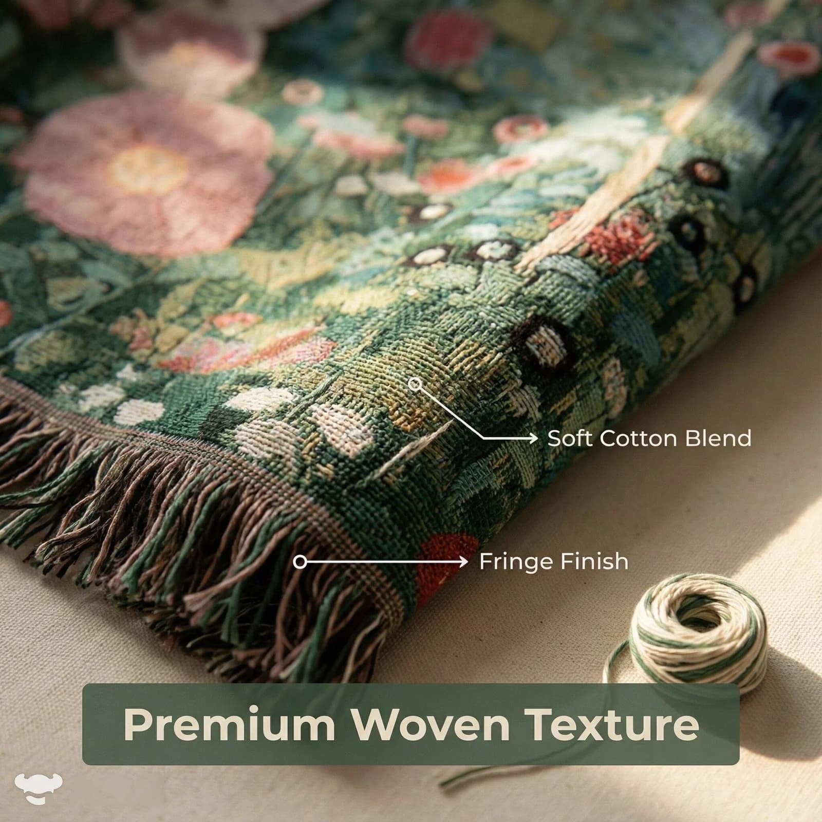Klimt Geheim Tuin Tapisserie Werpdekentje voor Sofa Wanddecoratie