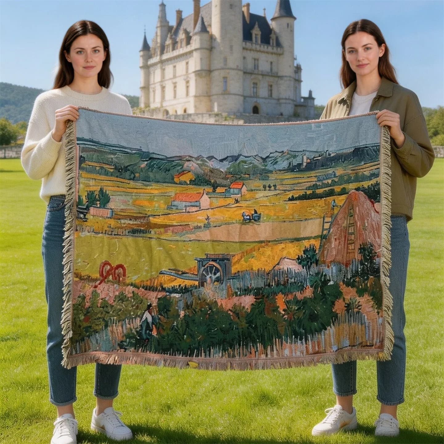 Van Gogh Stijl Wandtapijt Dekbed Katoenmix Bankhoes